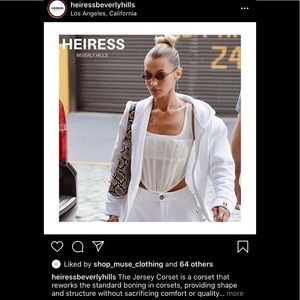 HEIRESS BEVERLY HILLS CORSET TOP